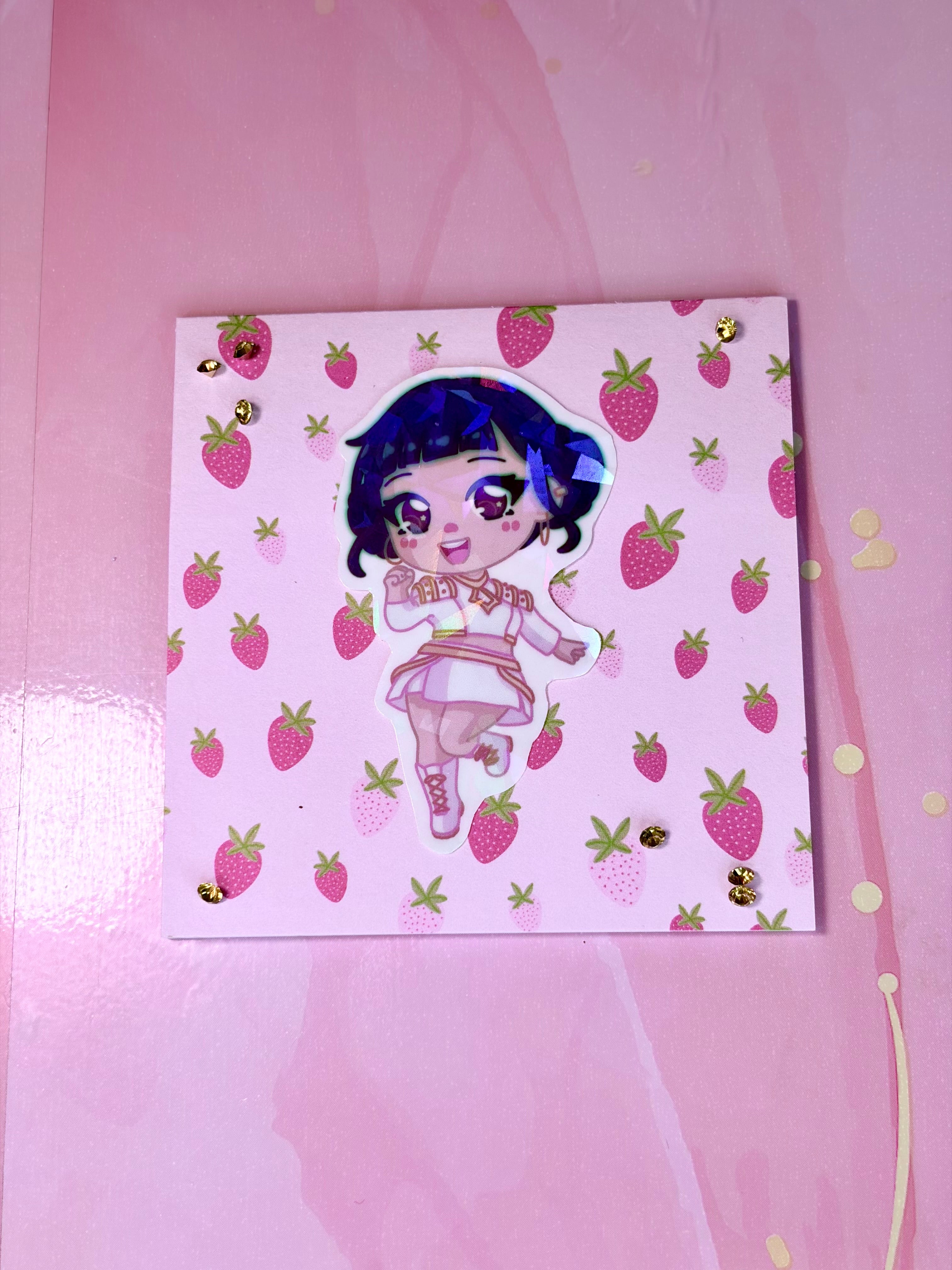 Sticker Zoey Huntrix 💎💙