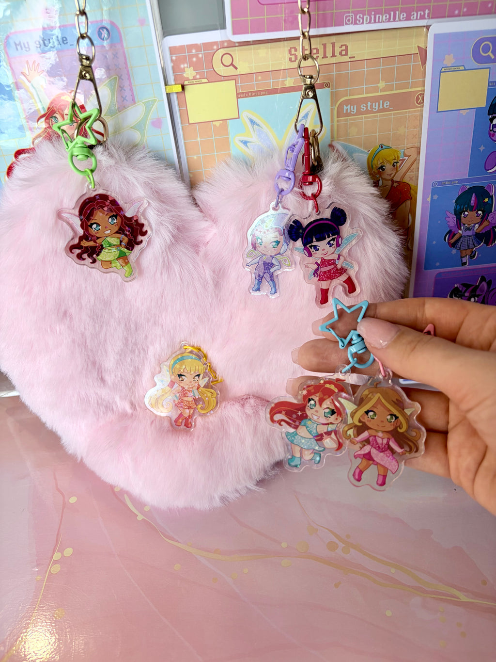 Porte Clé Bloom Magic Winx 💫🔥
