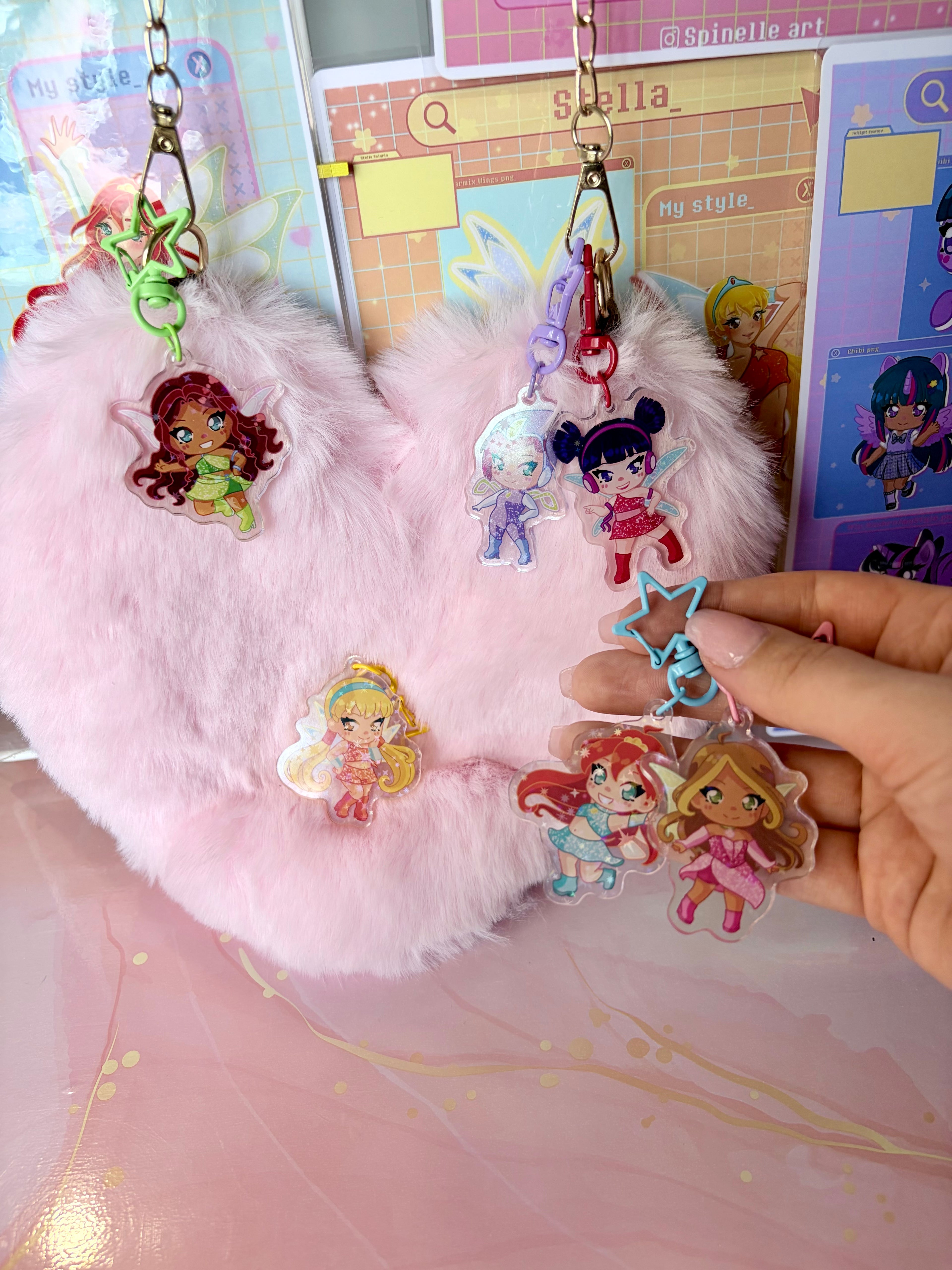 Porte Clé Stella Magic Winx 💫☀️🌙