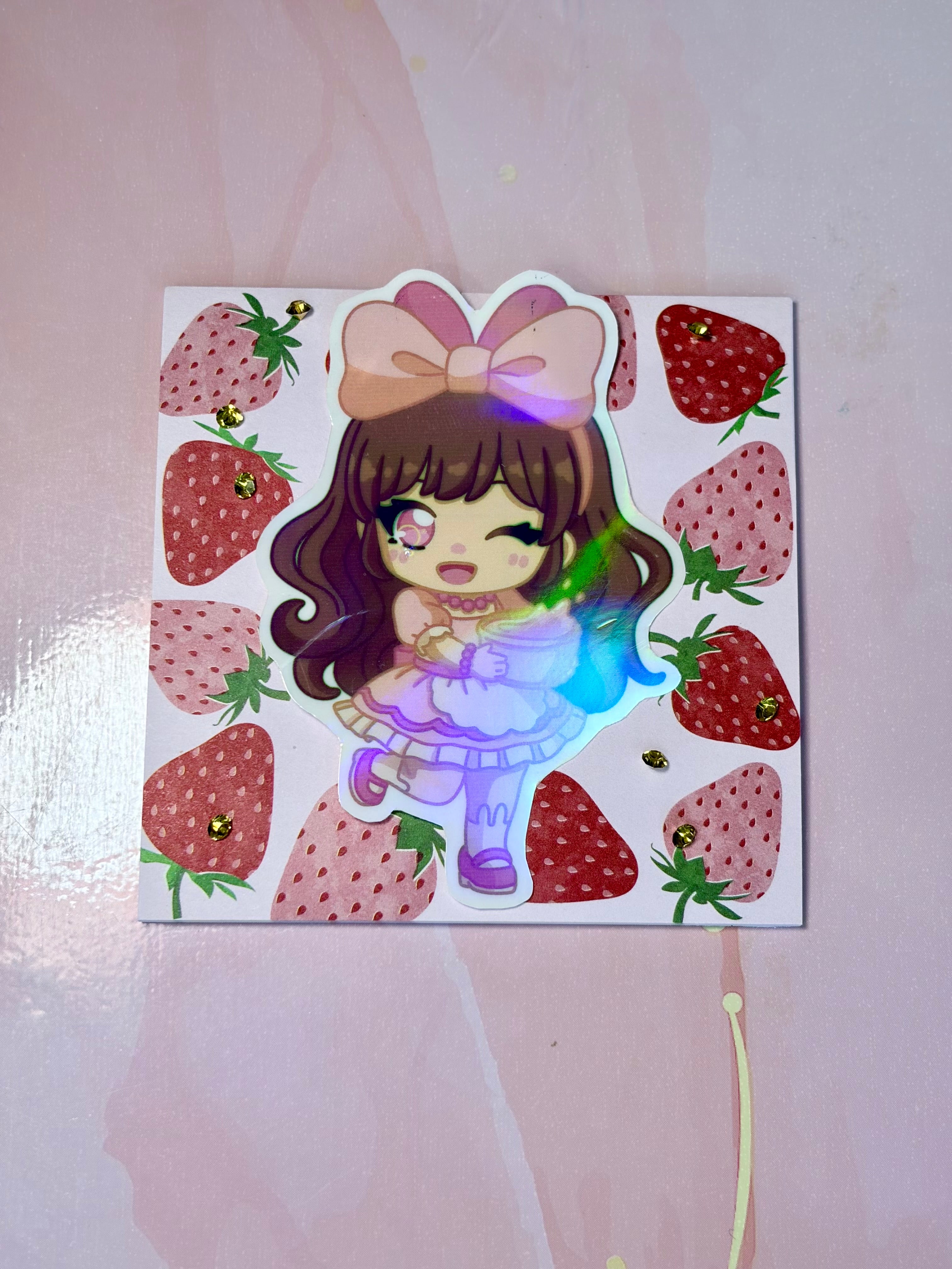 Sticker My Melody Chibi Sanrio 🌈🍰