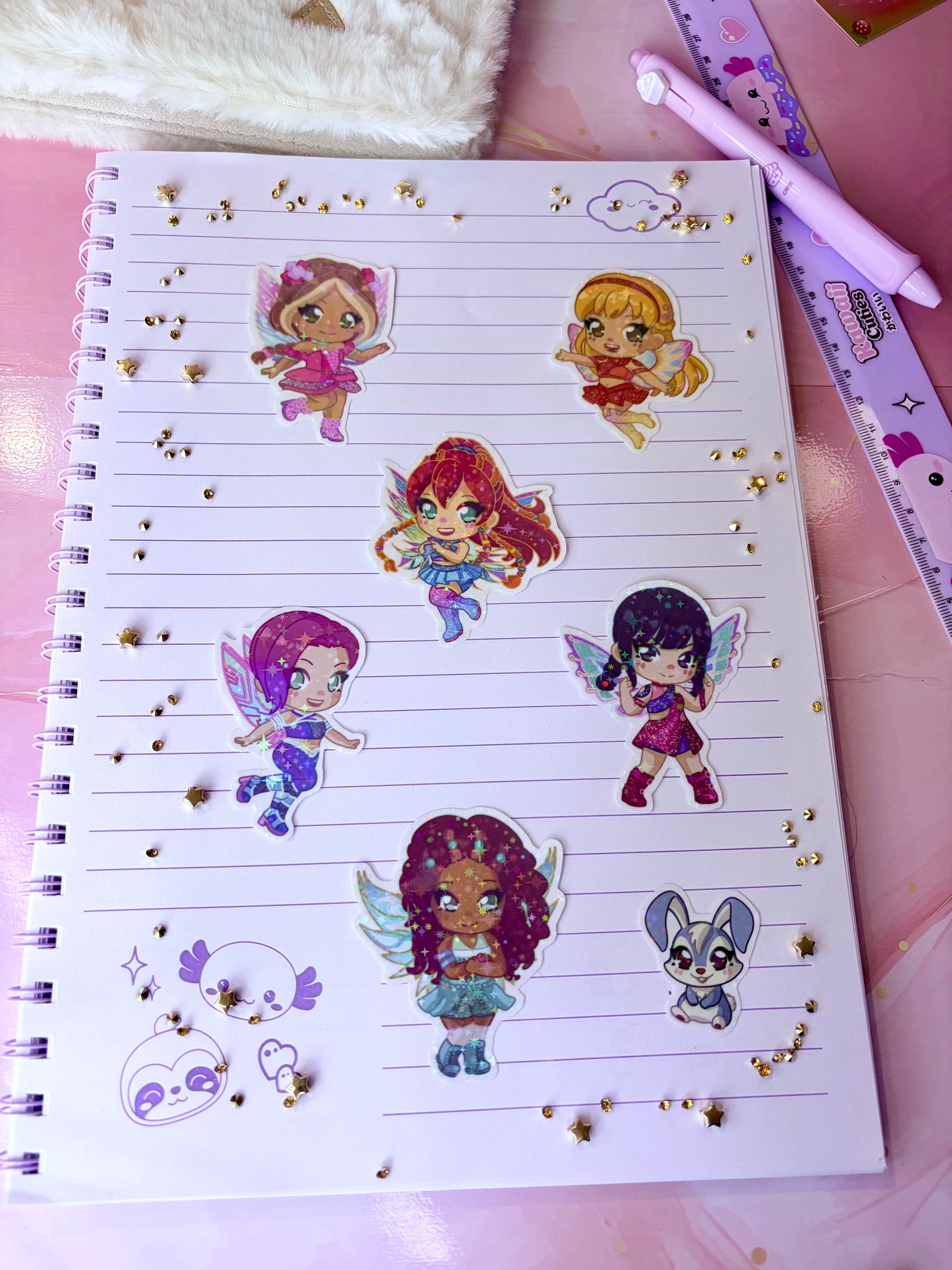 Sticker Bloom Winx Reboot 🌟🔥