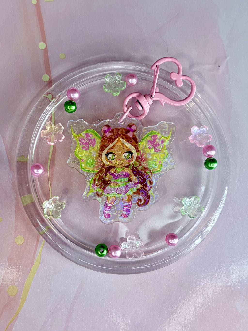 Porte Clé Flora Believix 🌷💖