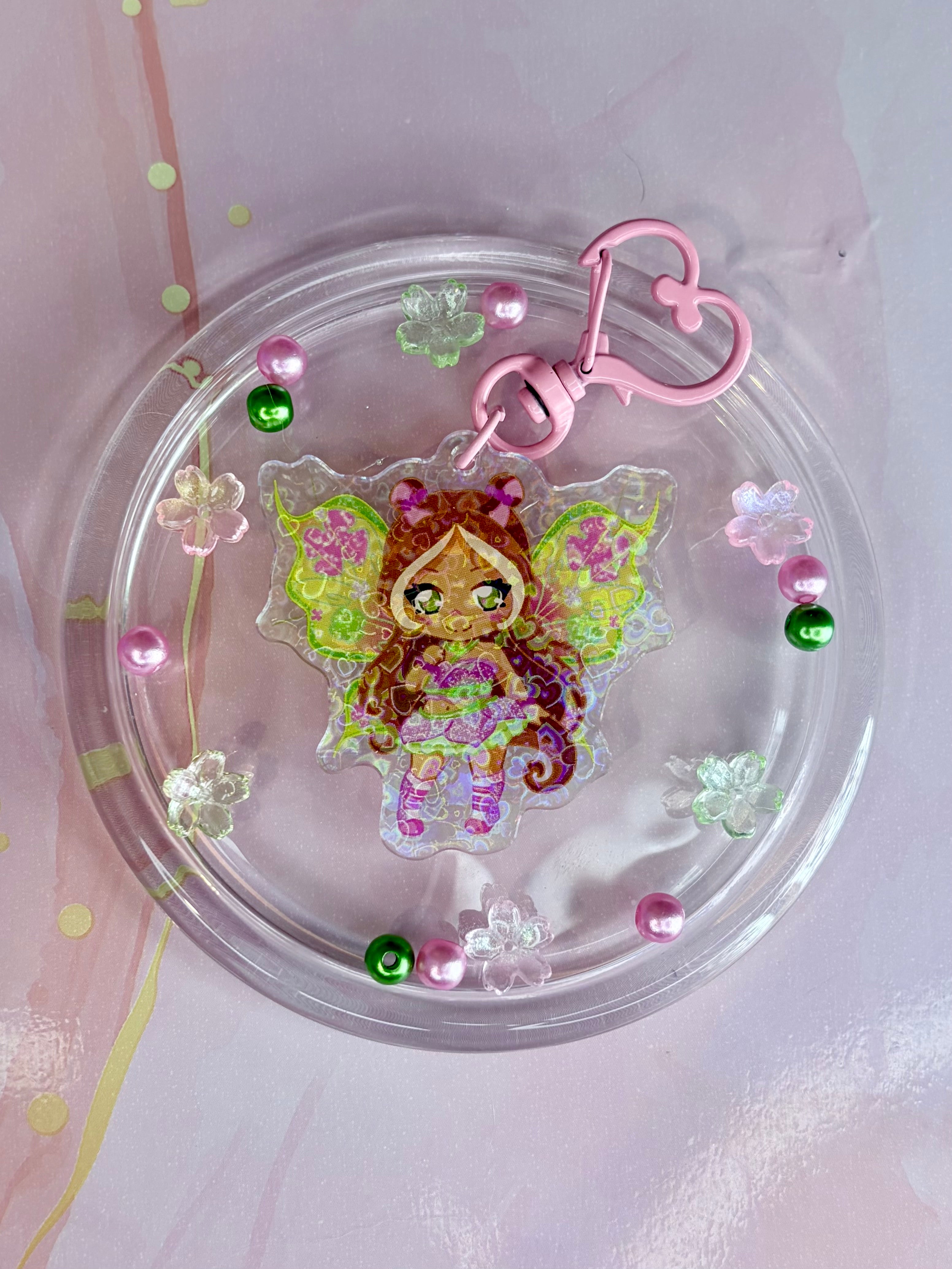 Porte Clé Flora Believix 🌷💖