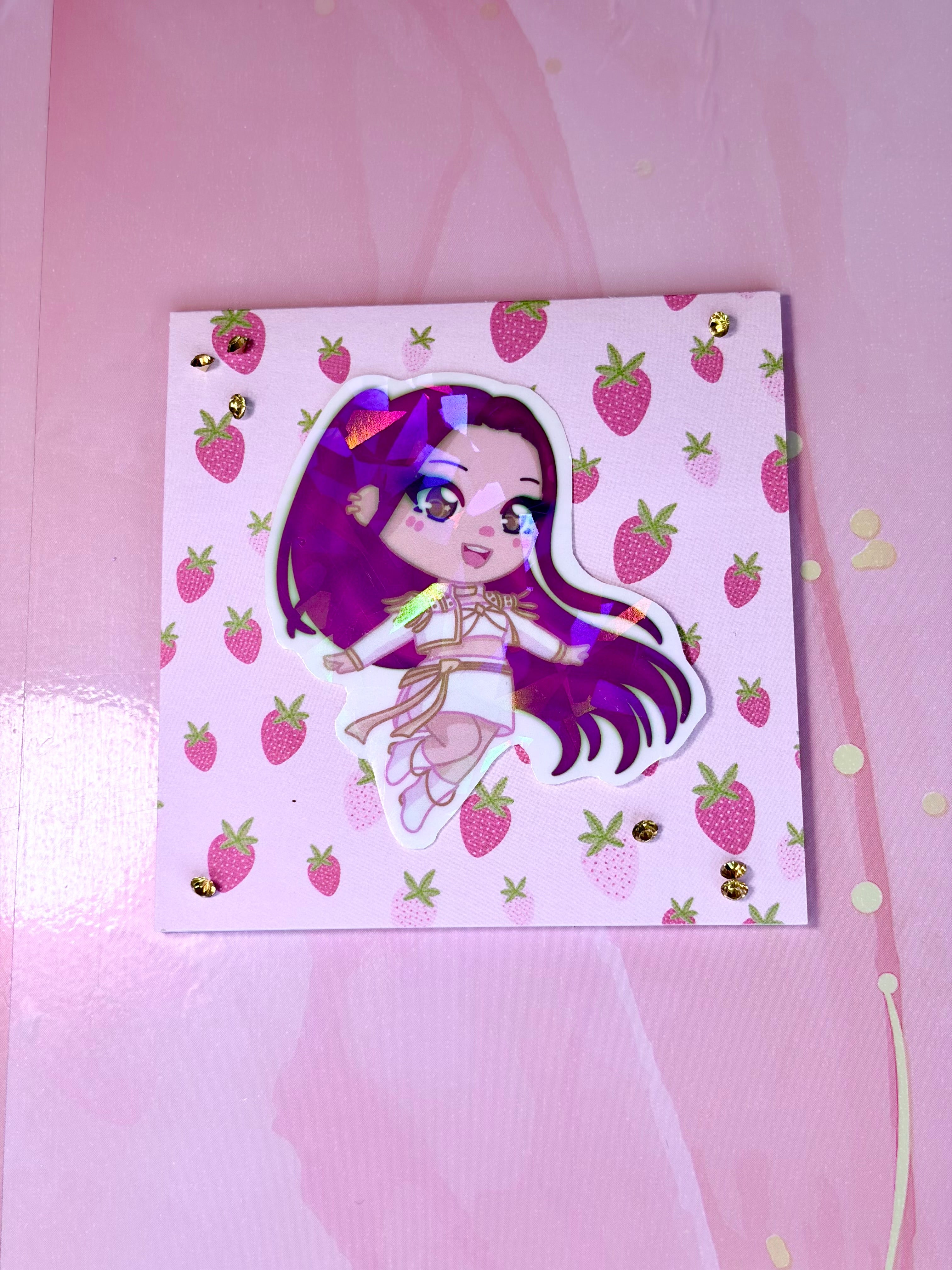 Sticker Mira Huntrix 💎🩷