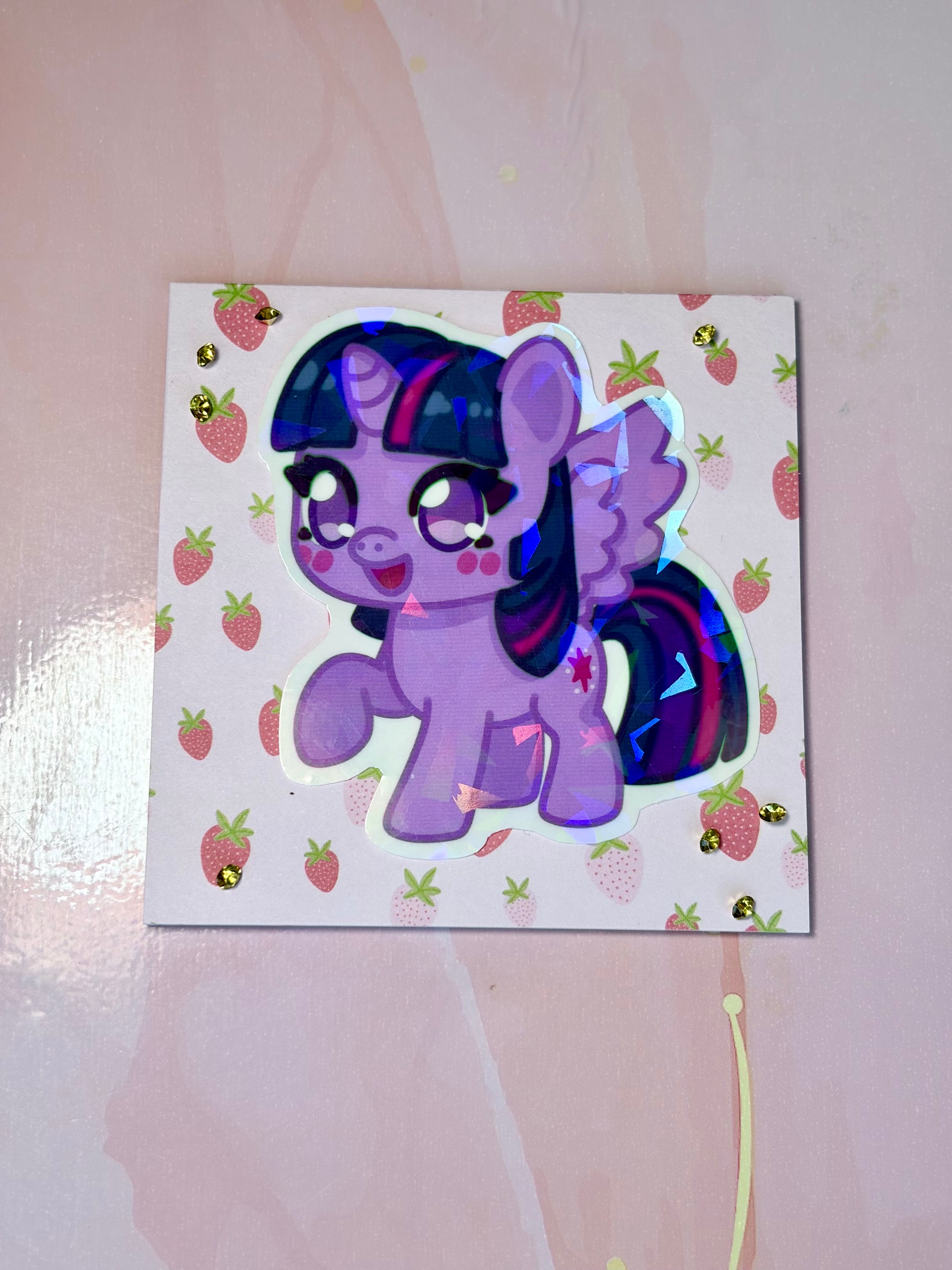 Sticker Twilight Sparkle Pony 🎠🌟