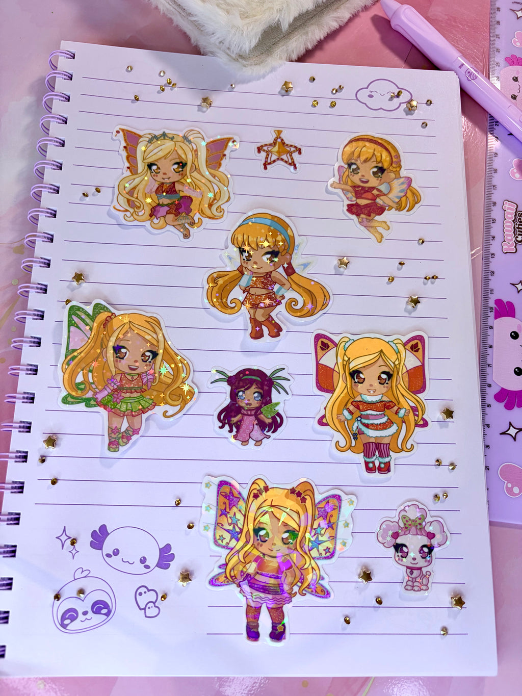 Sticker Stella Magic Winx 💫☀️🌙