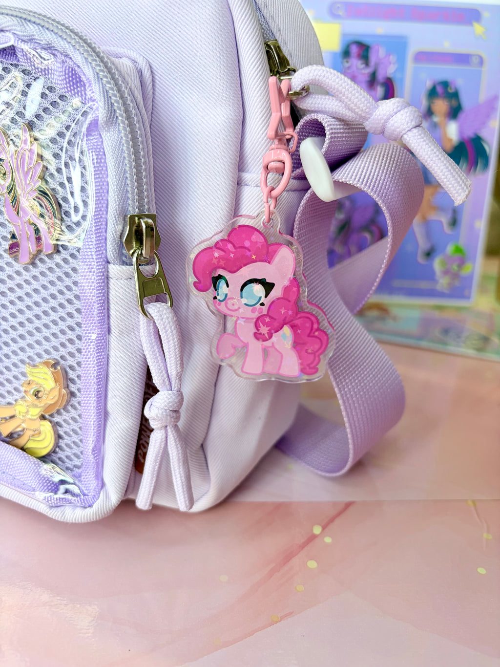 Porte Clé Pinkie Pie 🩷
