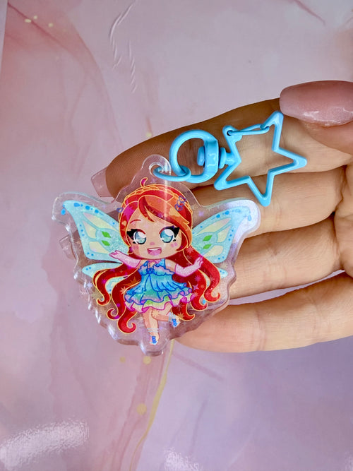 Porte Clé Bloom Enchantix 🔥✨