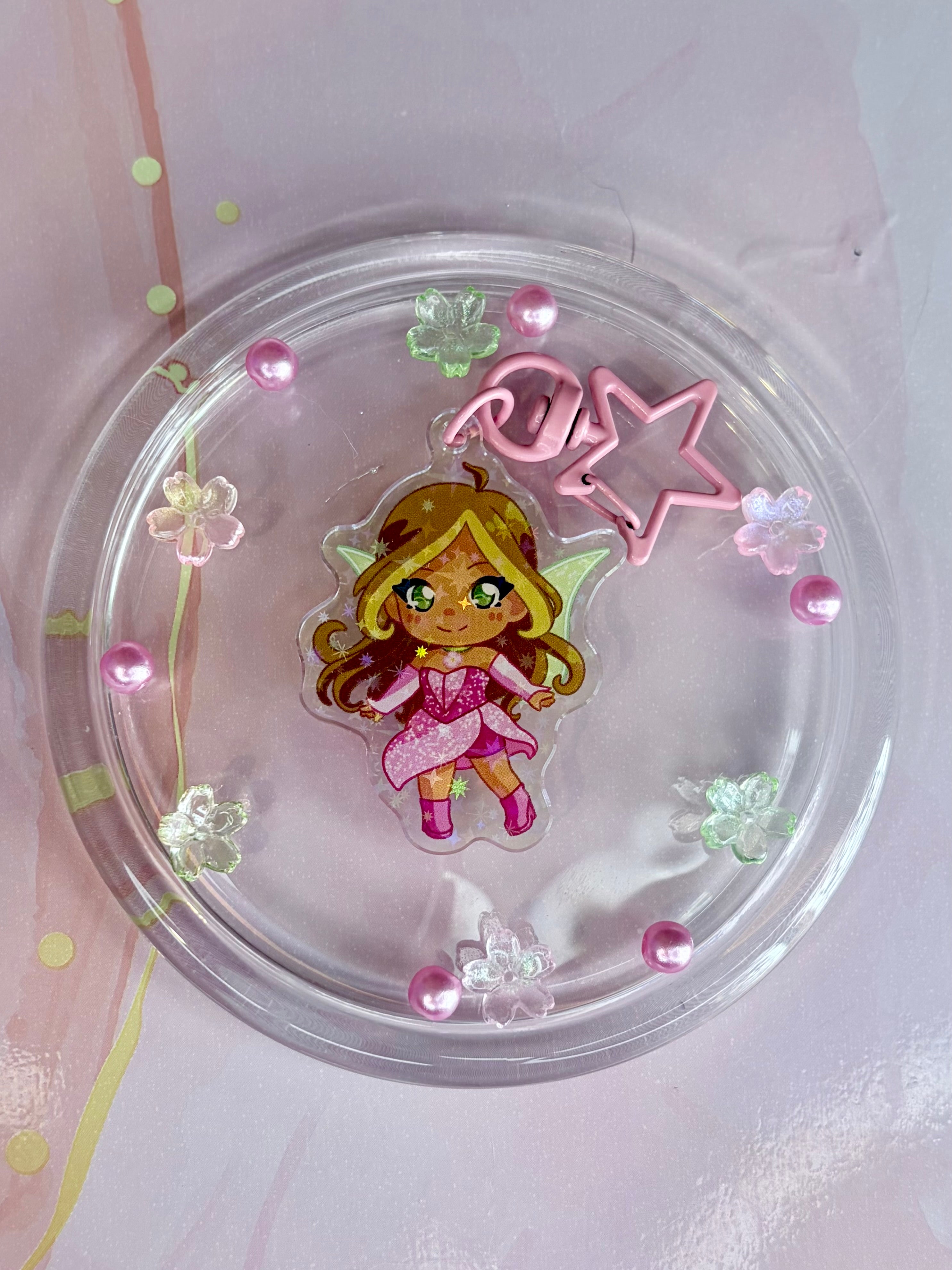 Porte Clé Flora Magic Winx 💫🌷