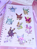 Sticker collection Evelution Pokémon 🐾