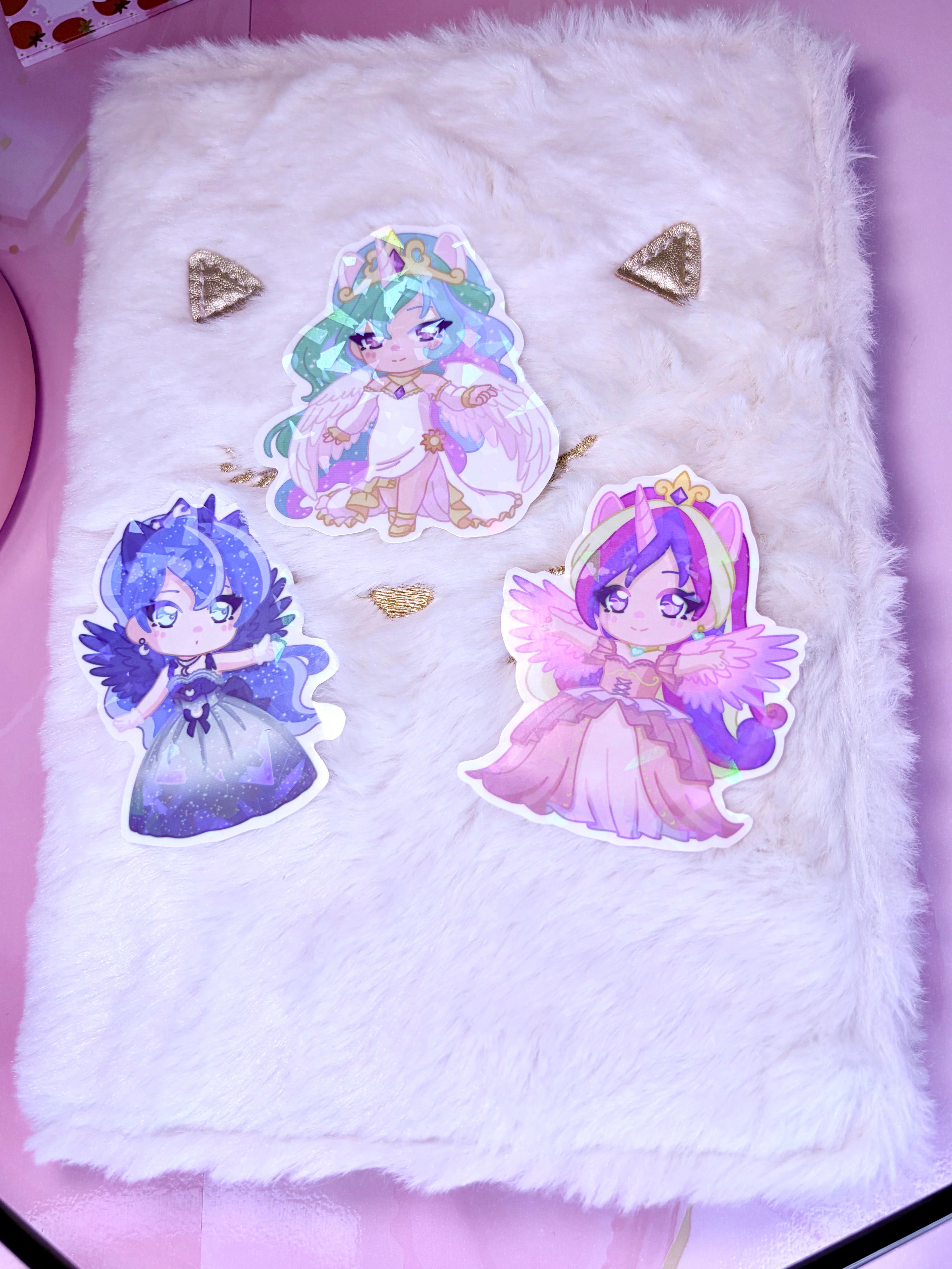 Sticker Princesse Celestia Chibi 👑☀️