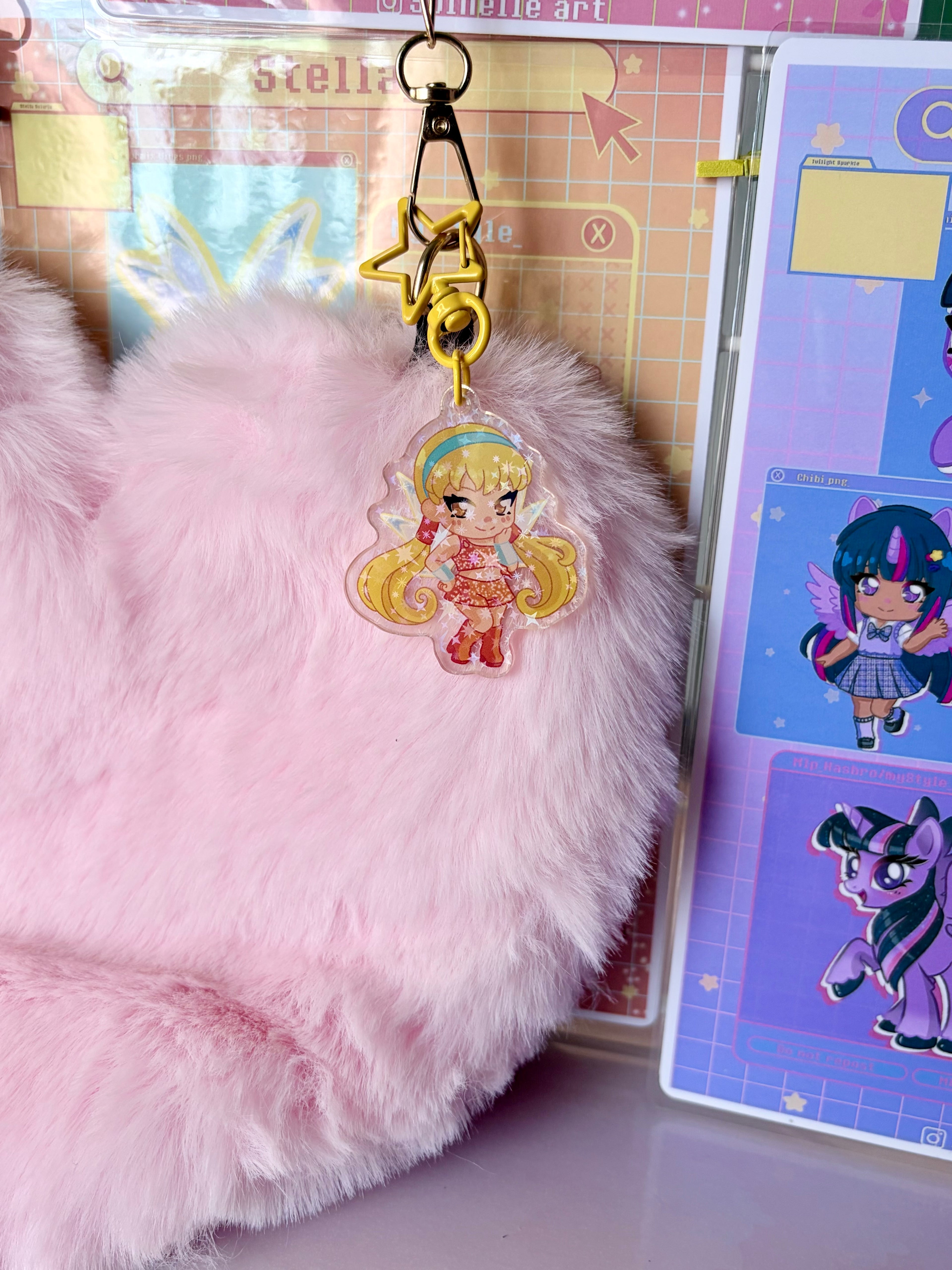 Porte Clé Stella Magic Winx 💫☀️🌙