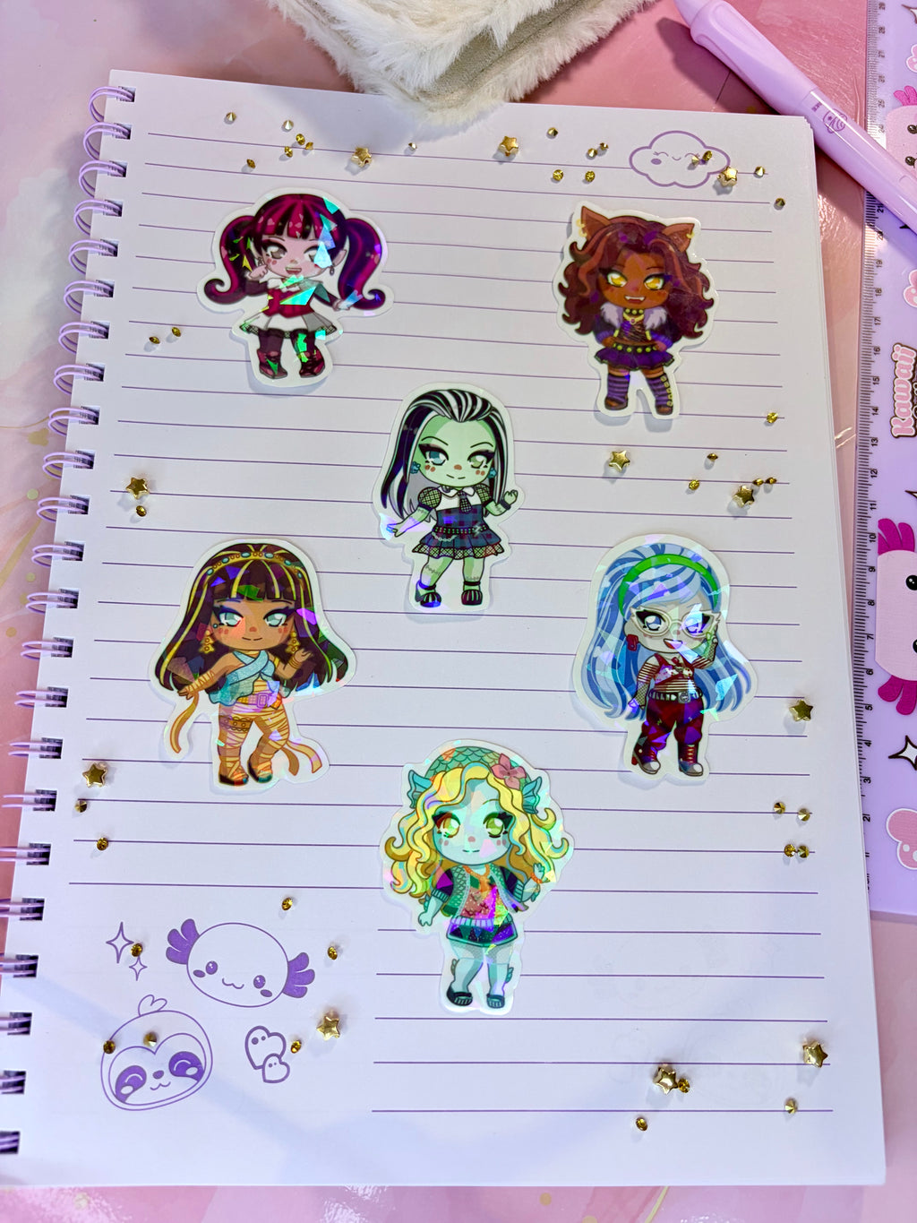 Sticker Cleo Monster High 💀🎀