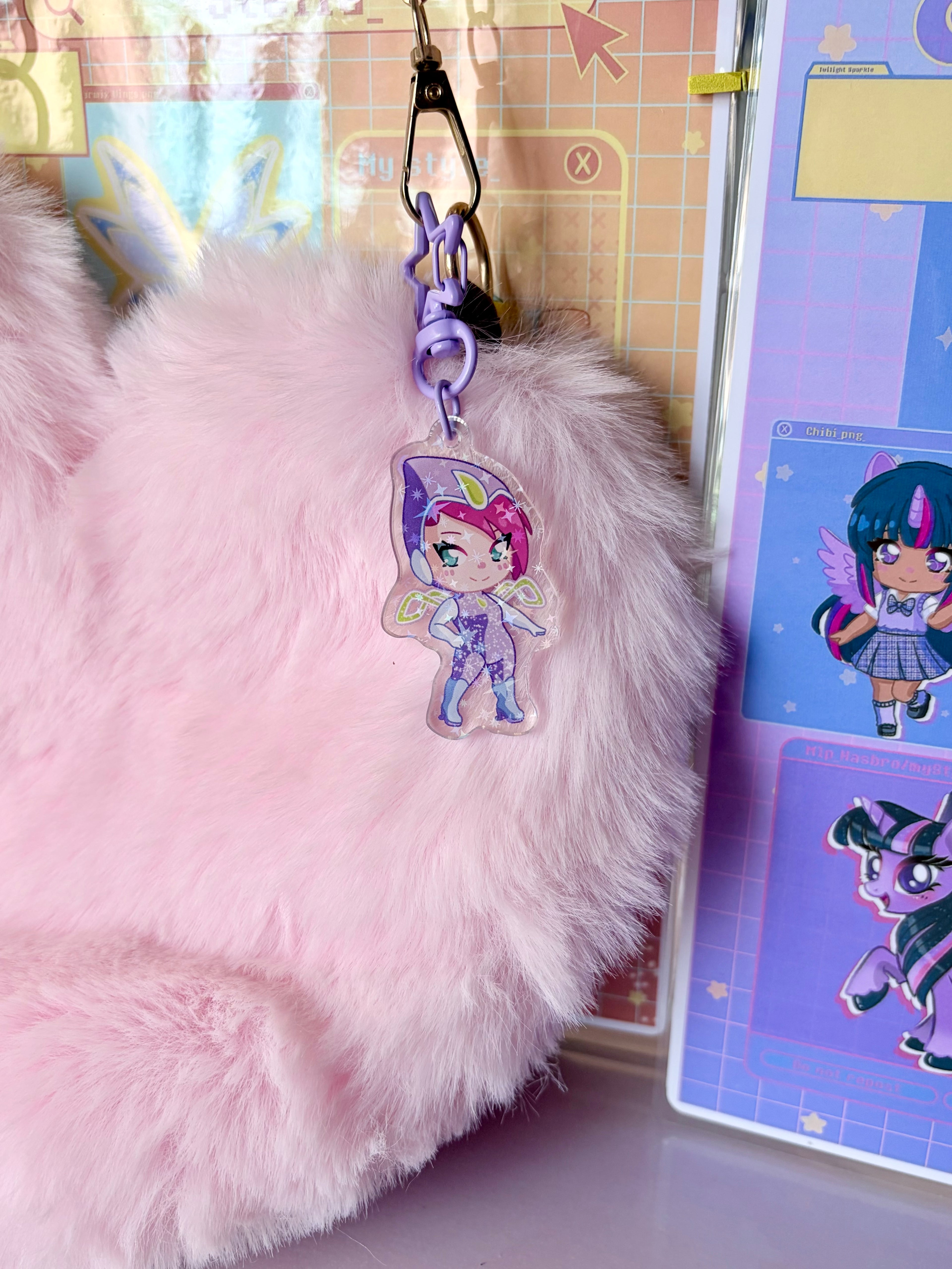Porte Clé Tecna Magic Winx 💫👾