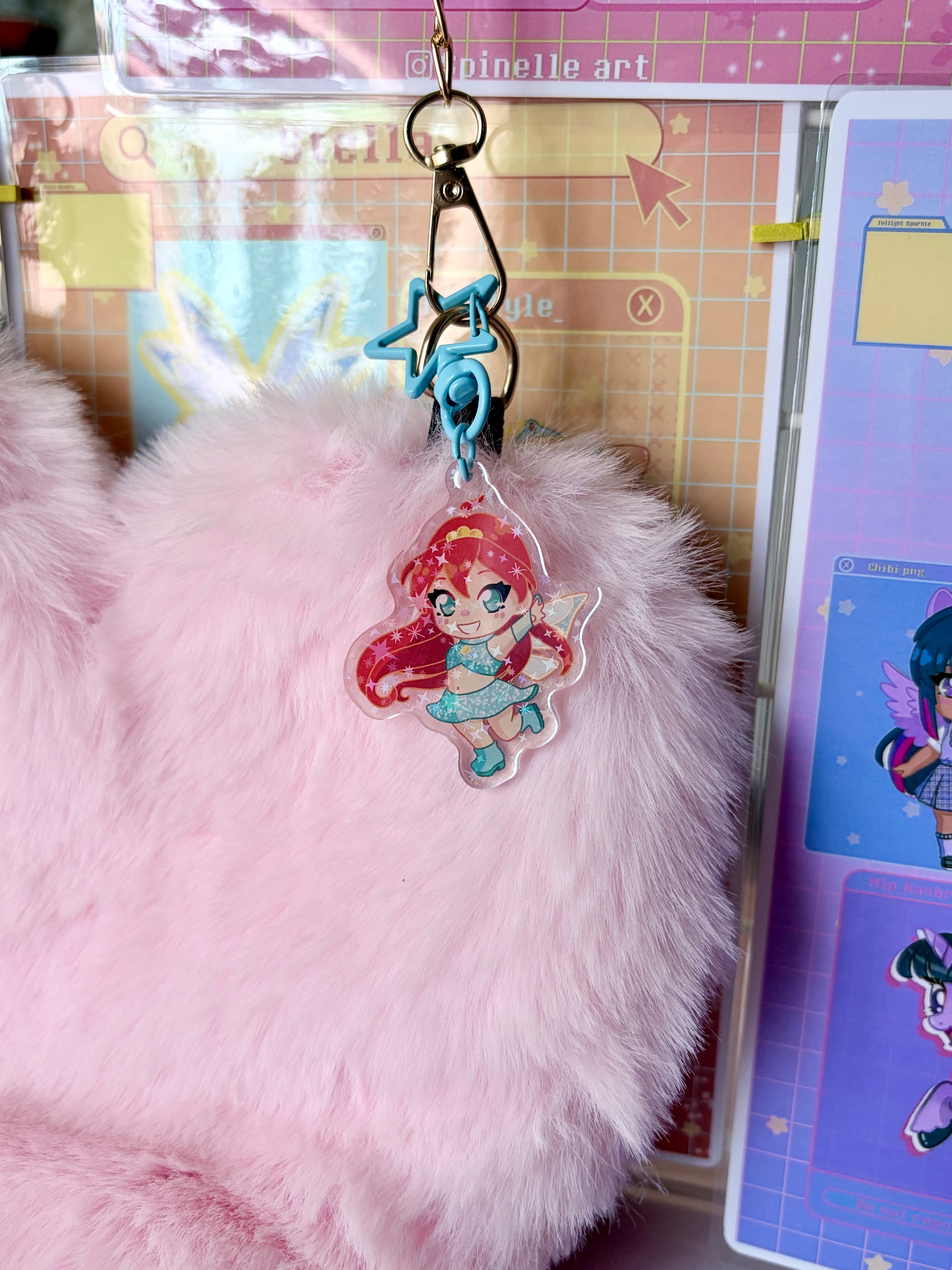 Porte Clé Bloom Magic Winx 💫🔥
