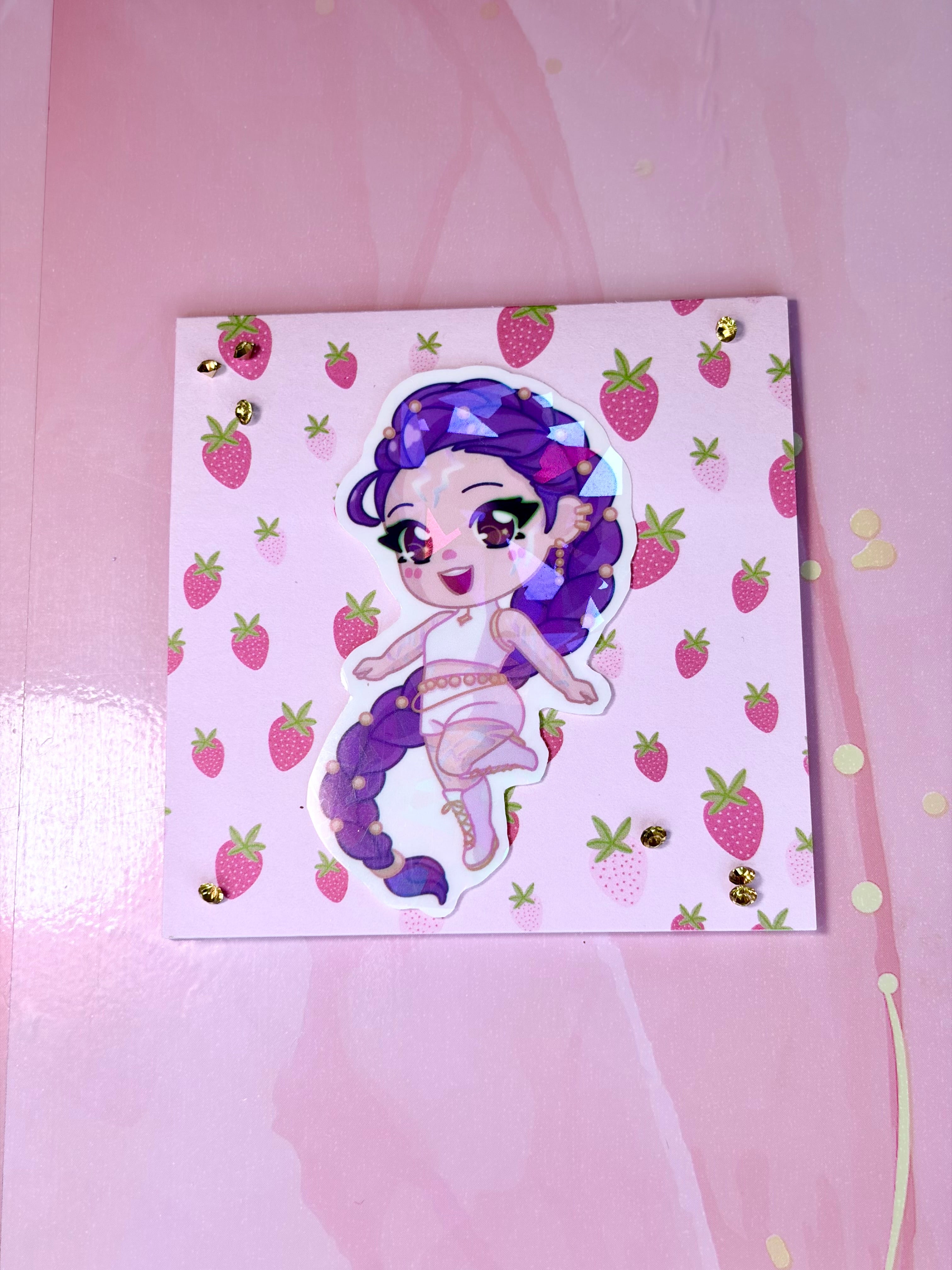 Sticker Rumi Huntrix 💎💜
