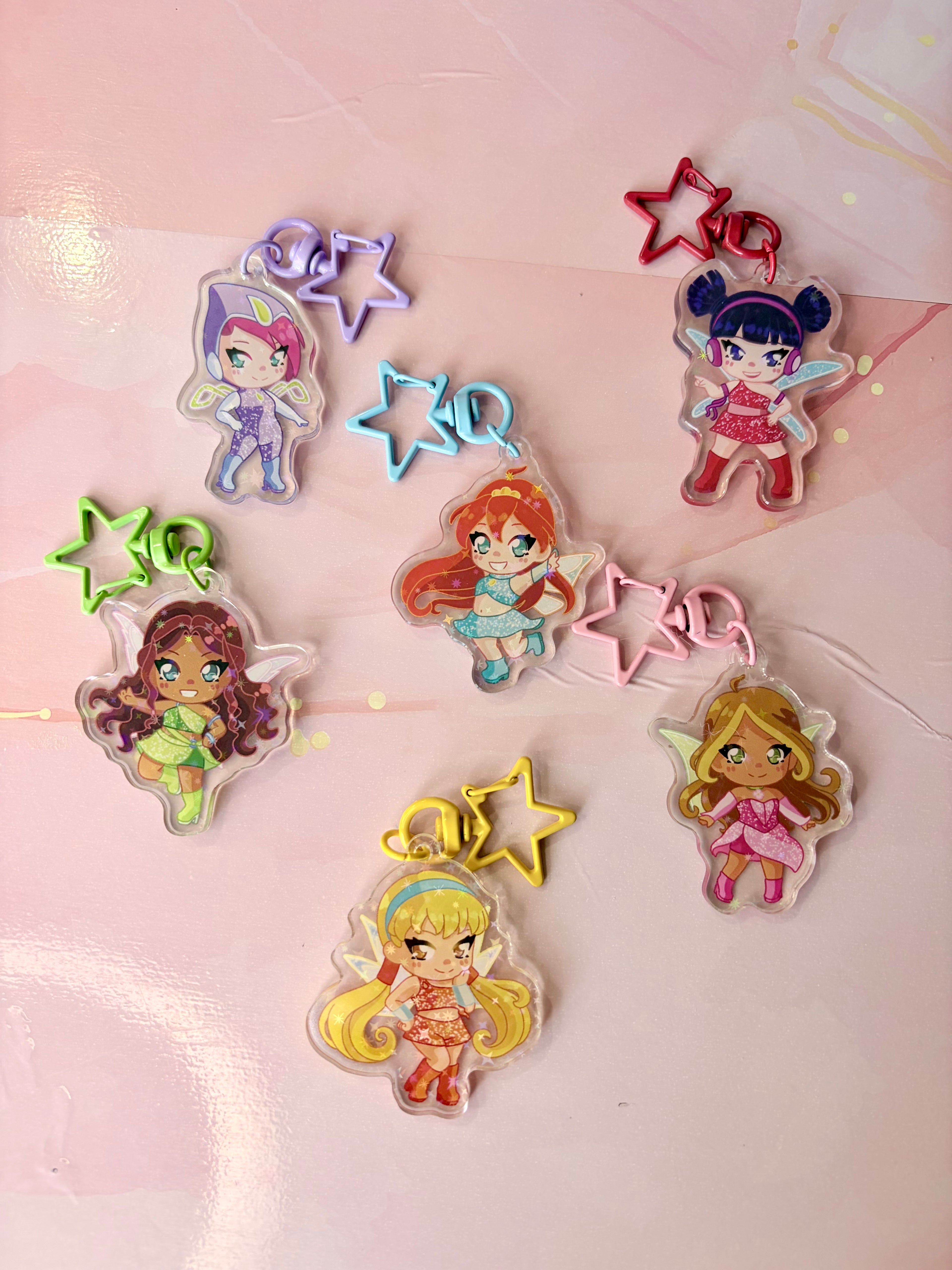 Porte Clé Stella Magic Winx 💫☀️🌙