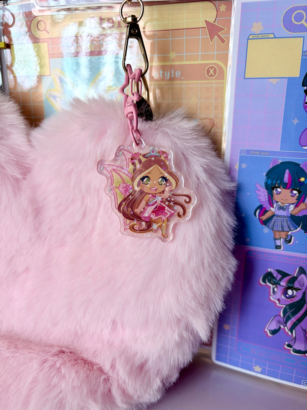 Porte Clé Flora Enchantix 🌷✨