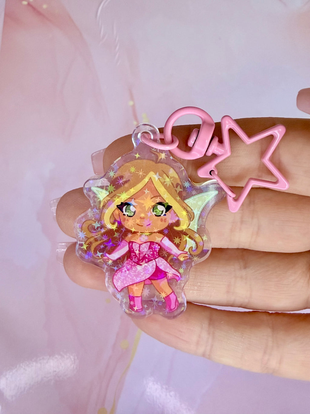 Porte Clé Flora Magic Winx 💫🌷