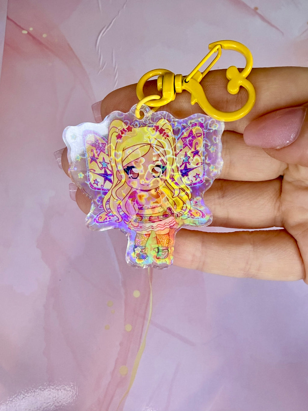 Porte Clé Stella Believix ☀️🌙💖