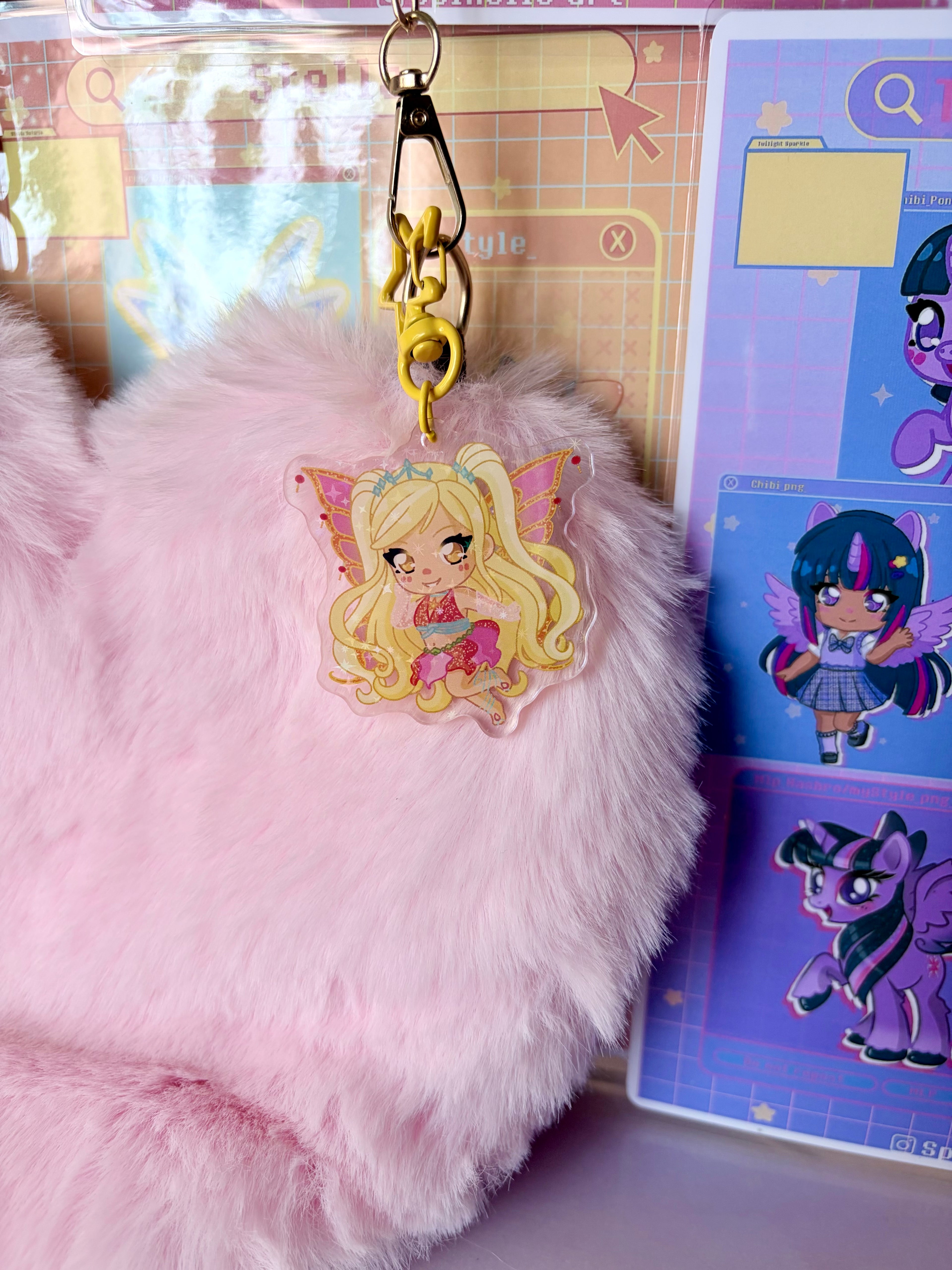 Porte Clé Stella Enchantix ☀️🌙✨