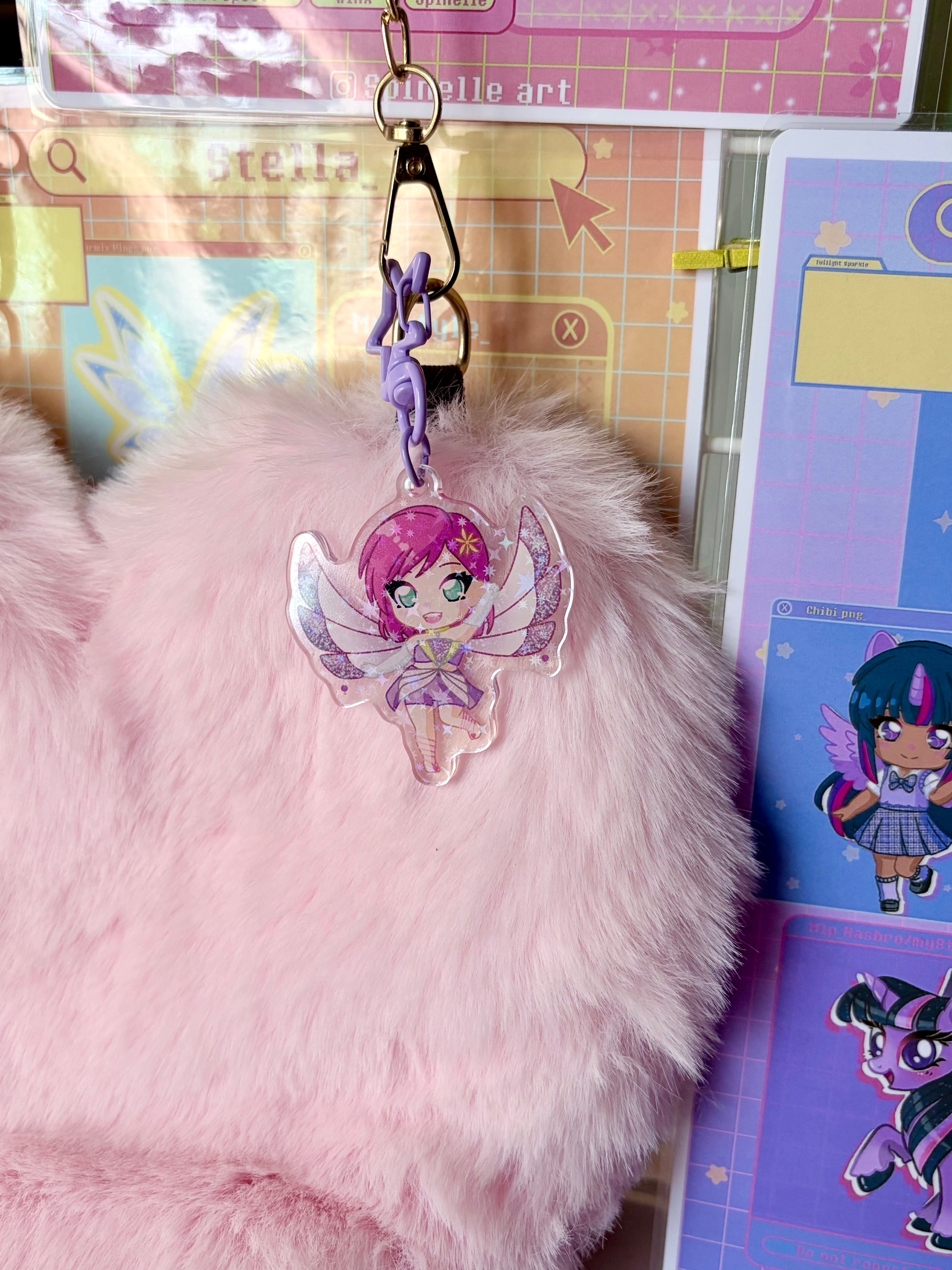 Porte Clé Tecna Enchantix 👾✨