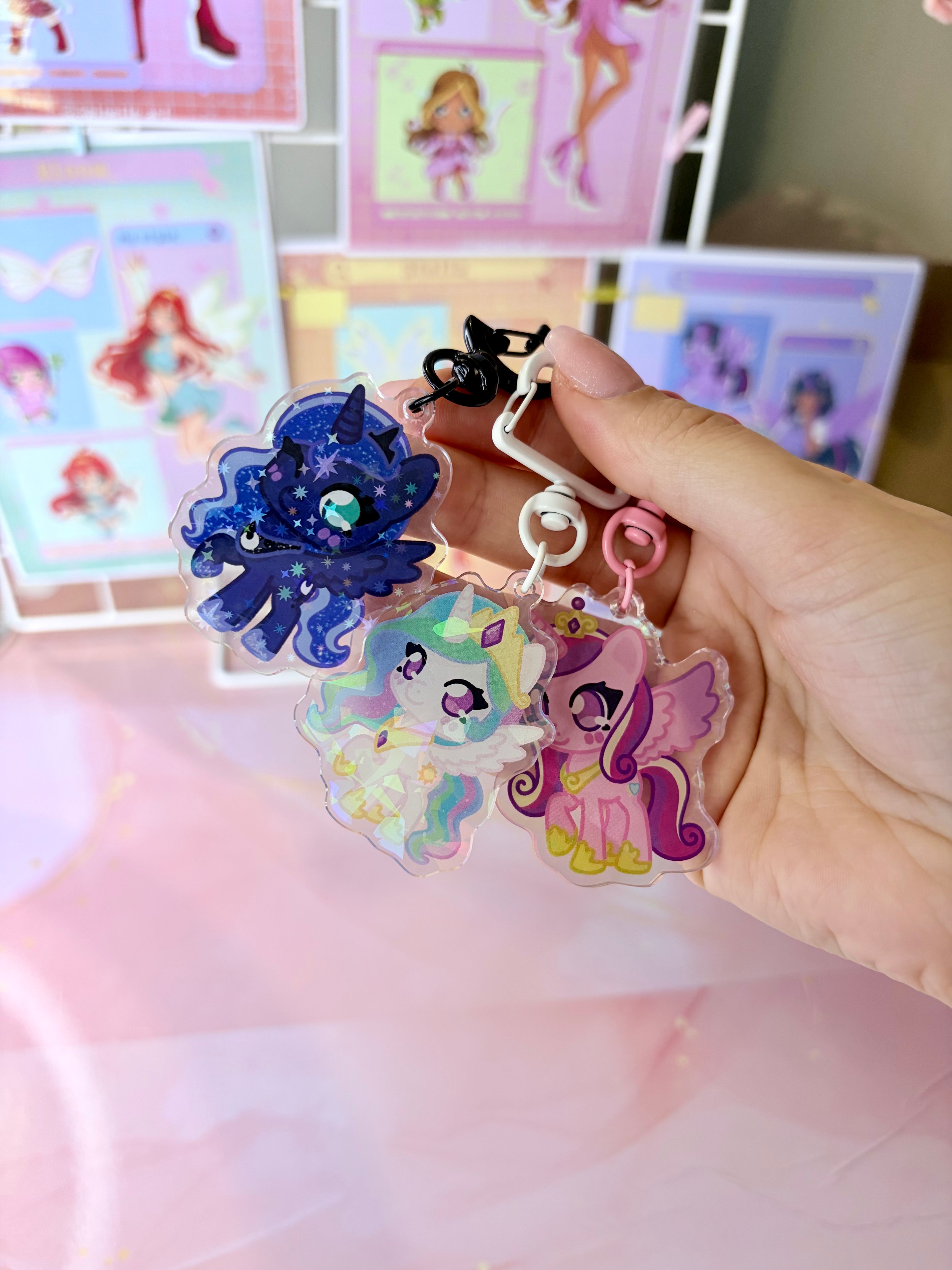 Porte Clé Princesse Celestia 👑☀️