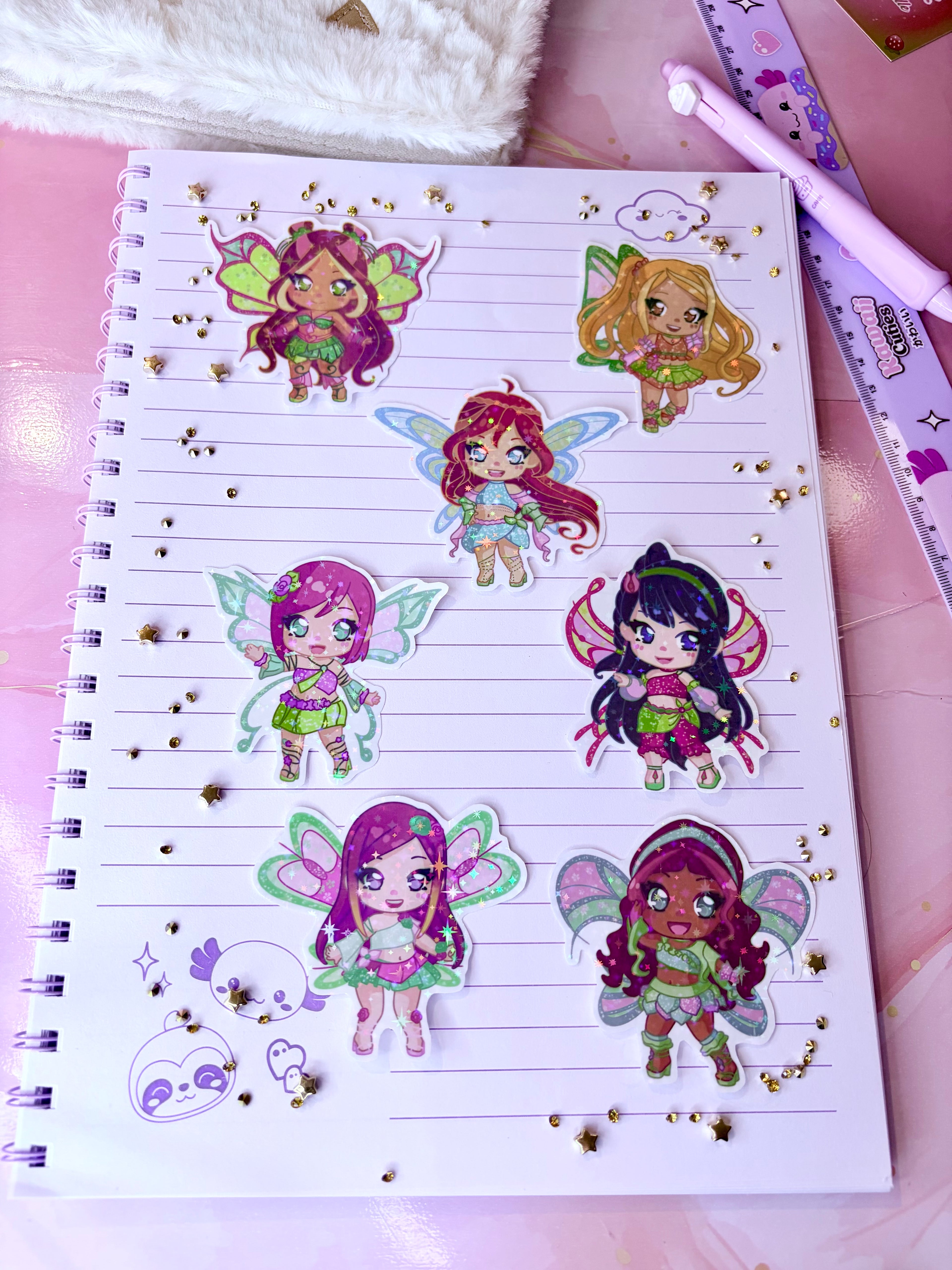 Sticker Flora Sofix 🌺🌷