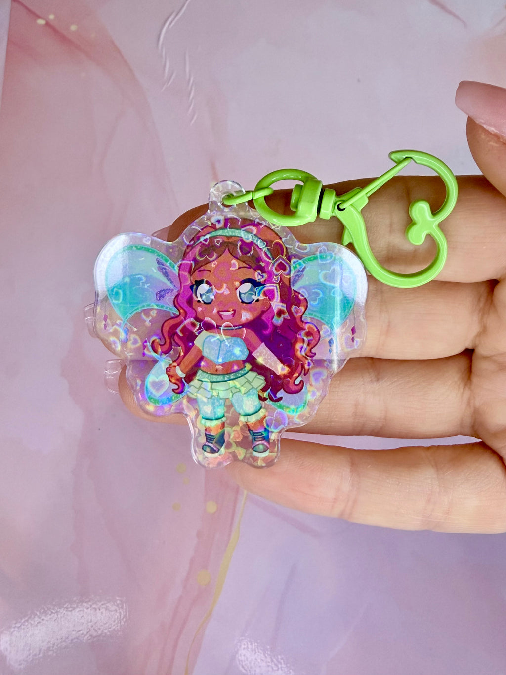 Porte Clé Layla Believix 🫧💖