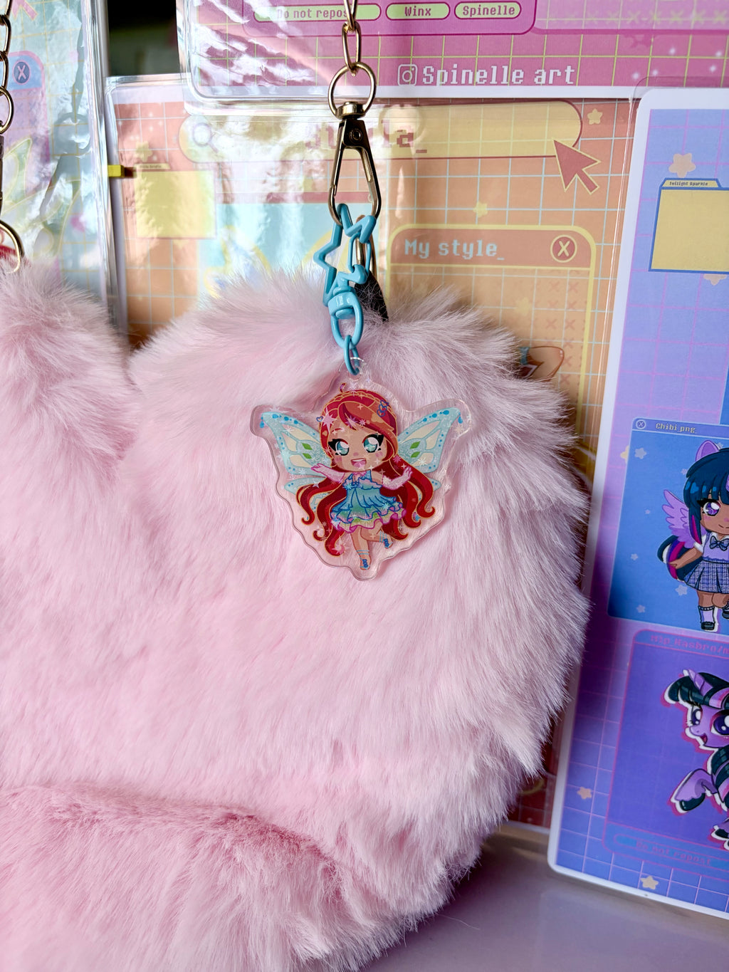 Porte Clé Bloom Enchantix 🔥✨