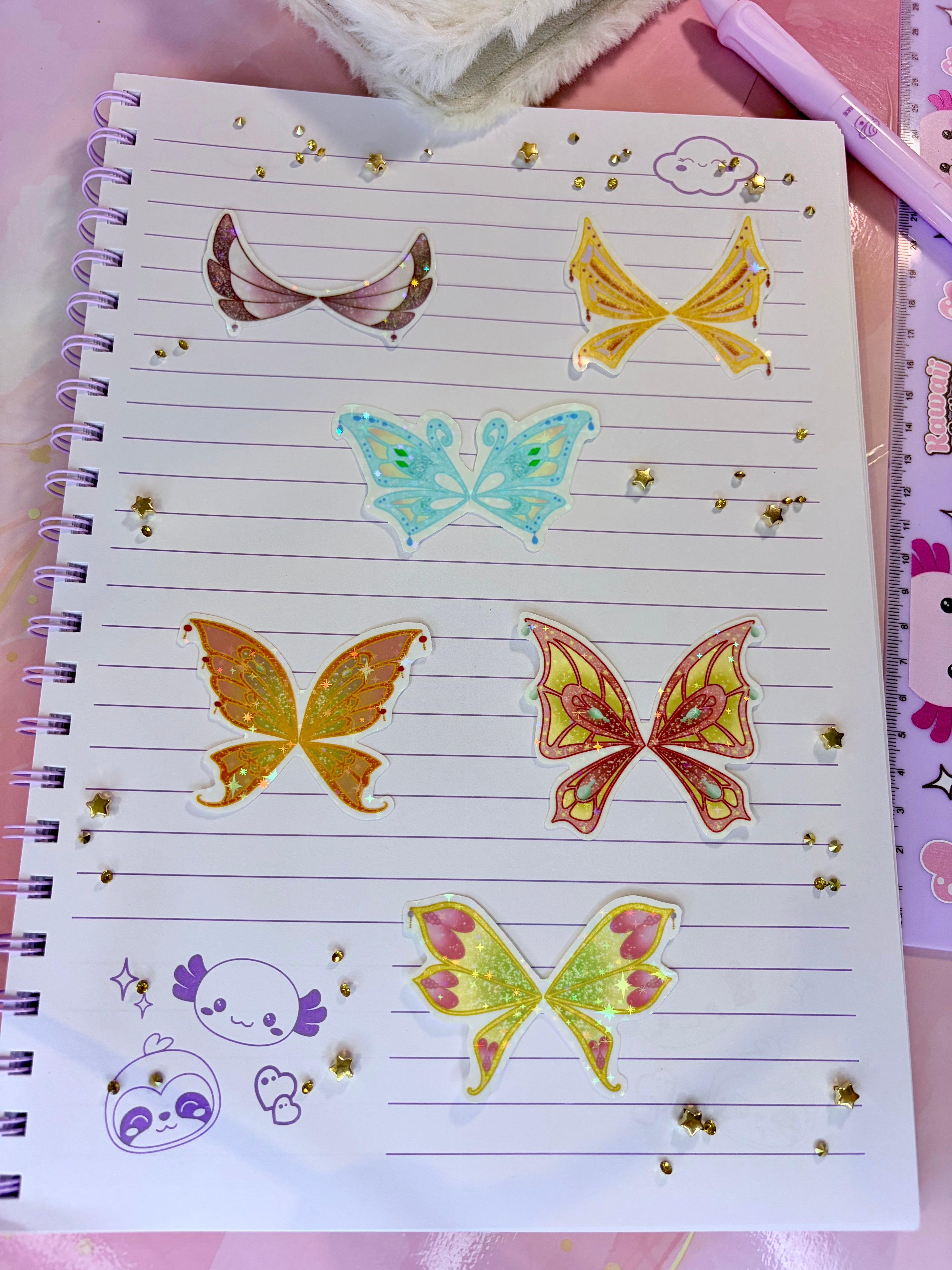 Stickers Ailes Winx Enchantix ✨