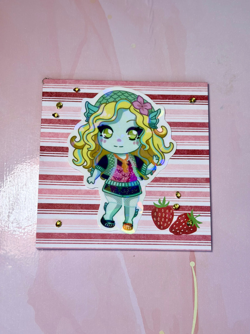Sticker Lagoona Monster High 💀🎀
