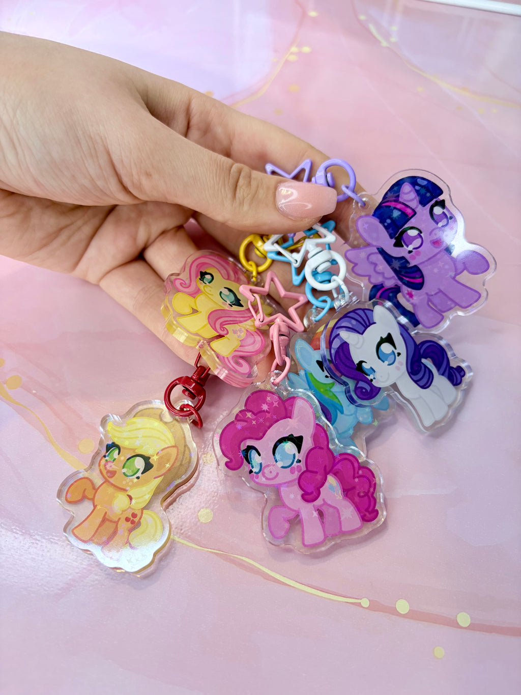 Porte Clé Apple Jack 🧡