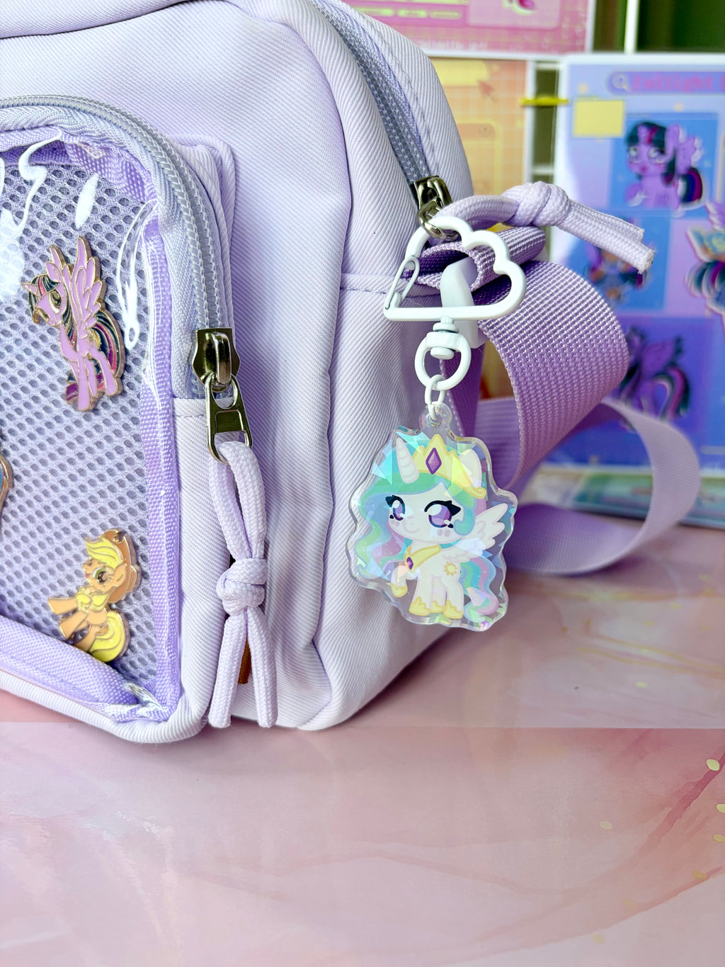 Porte Clé Princesse Celestia 👑☀️