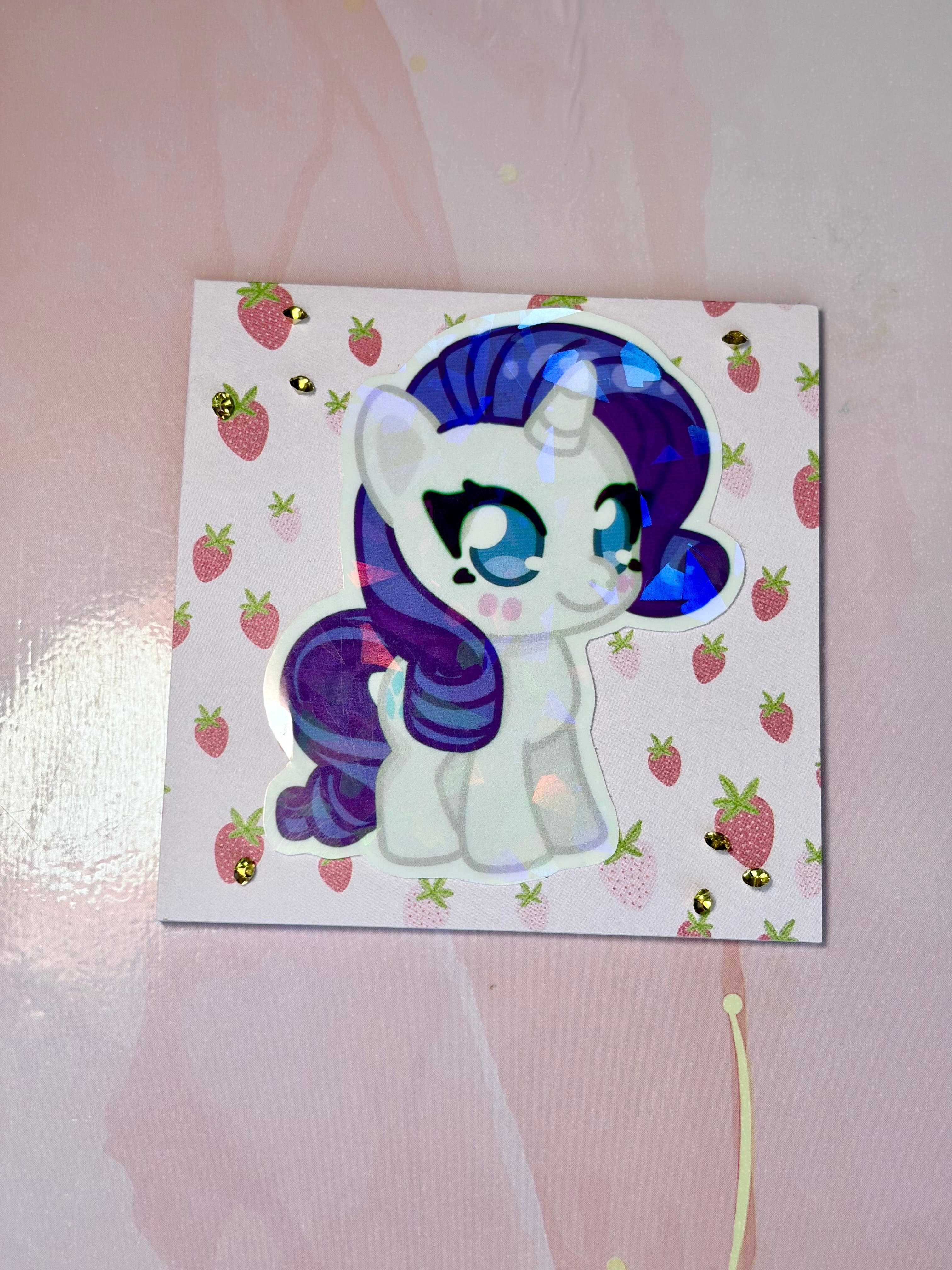 Sticker Rarity Pony 🎠💎