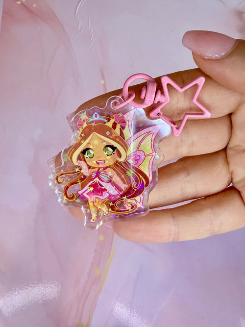 Porte Clé Flora Enchantix 🌷✨