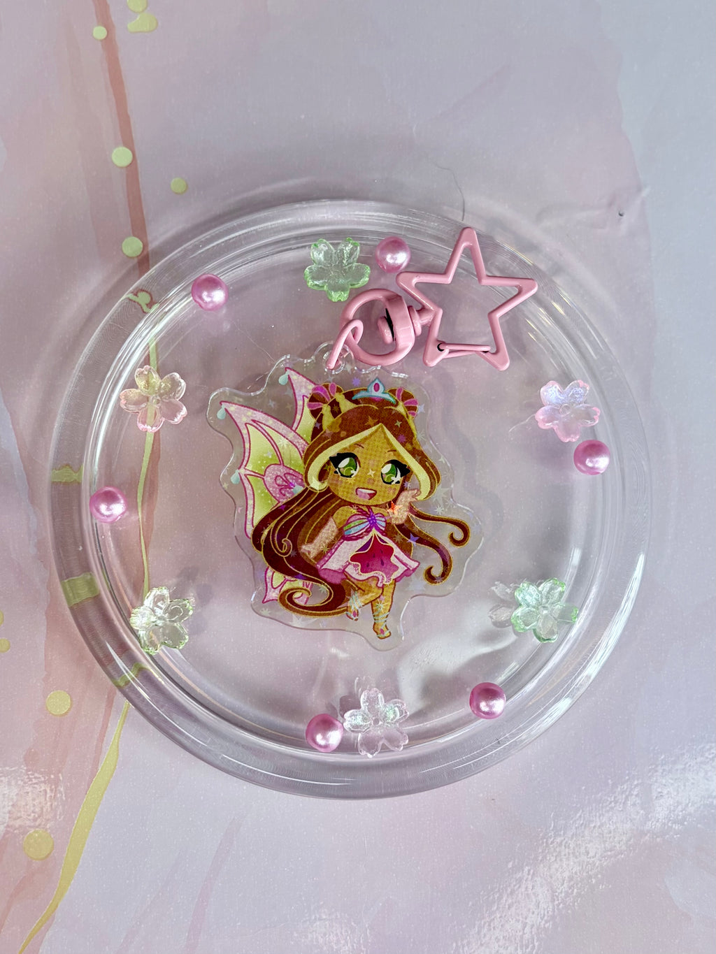 Porte Clé Flora Enchantix 🌷✨