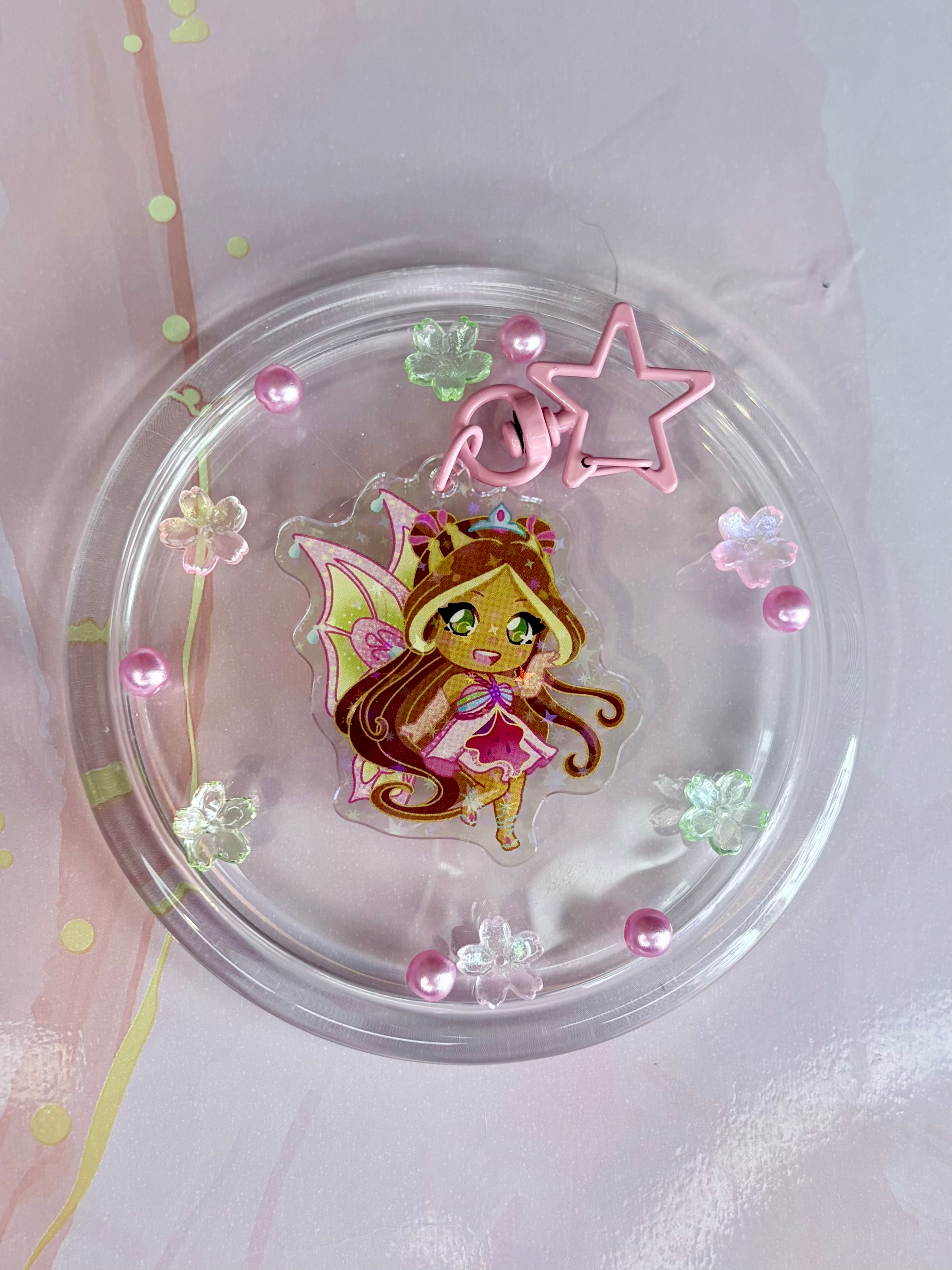 Porte Clé Flora Enchantix 🌷✨