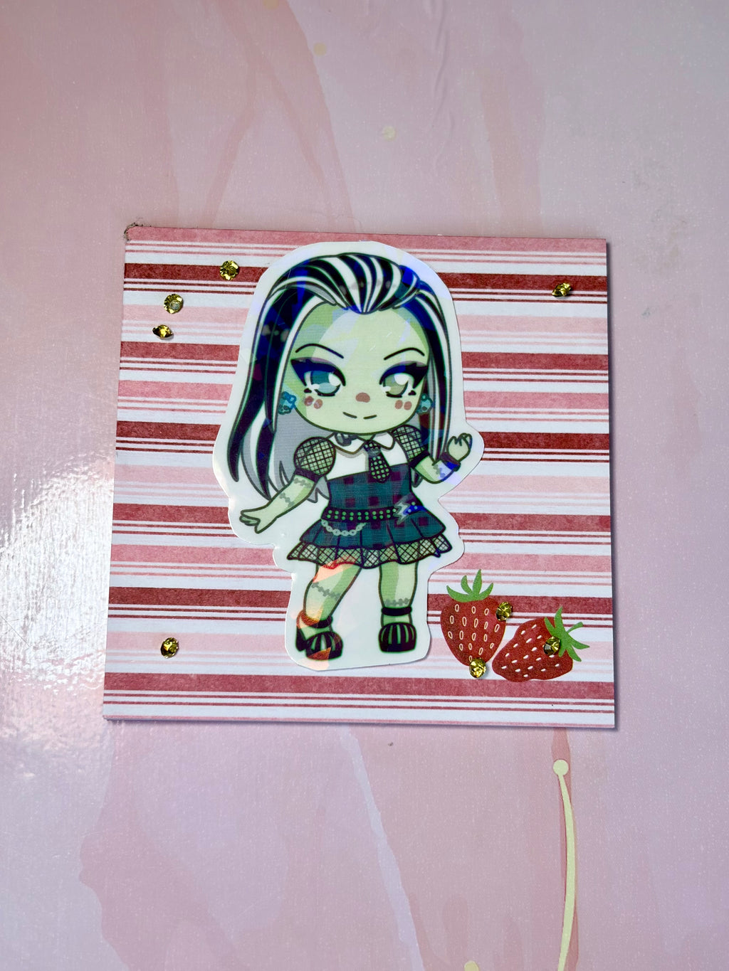 Sticker Frankie Monster High 💀🎀