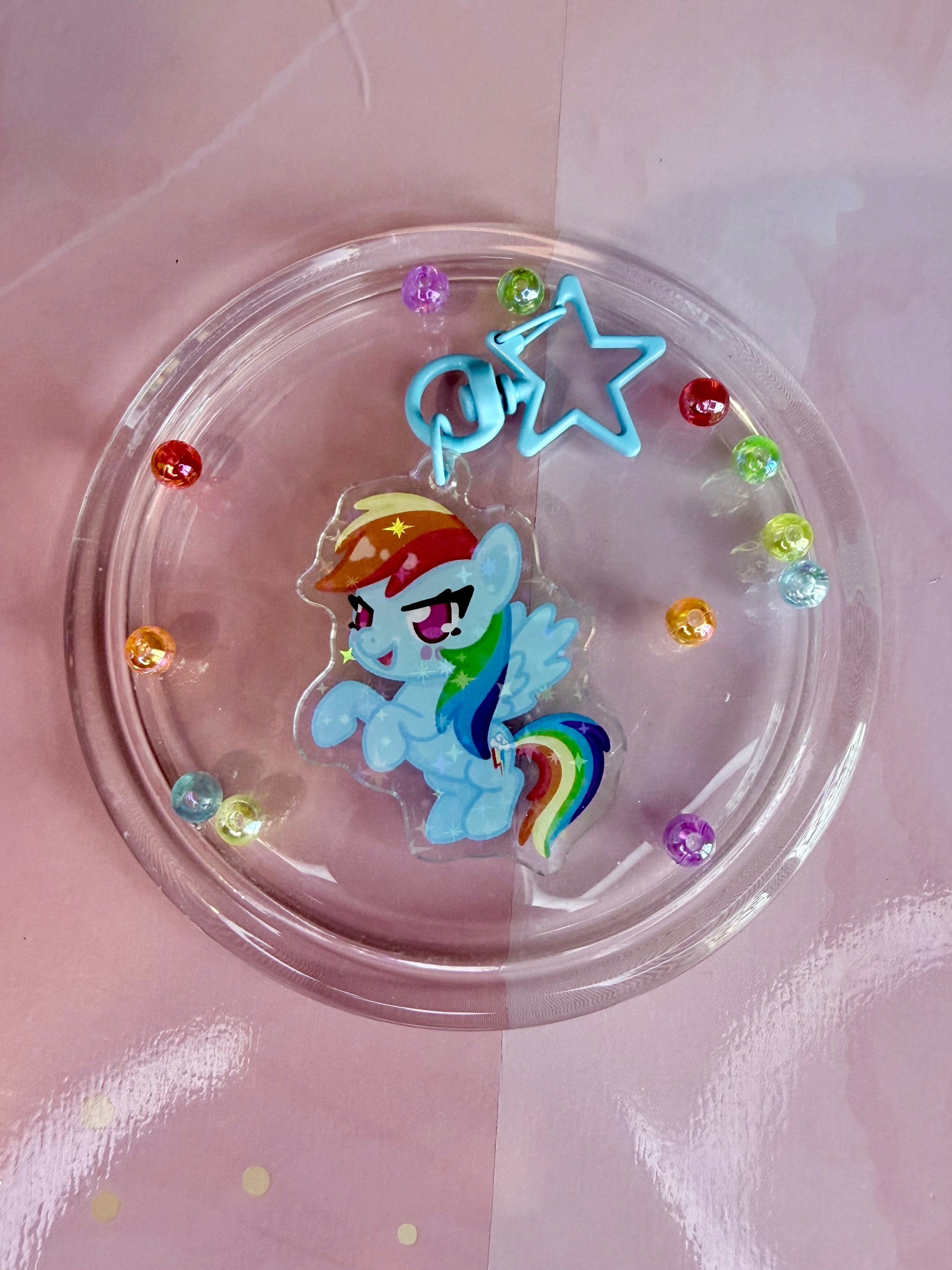 Porte clé Rainbow Dash 🌈