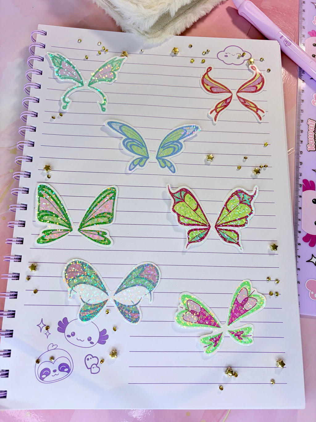 Sticker Ailes Winx Sofix 🌺
