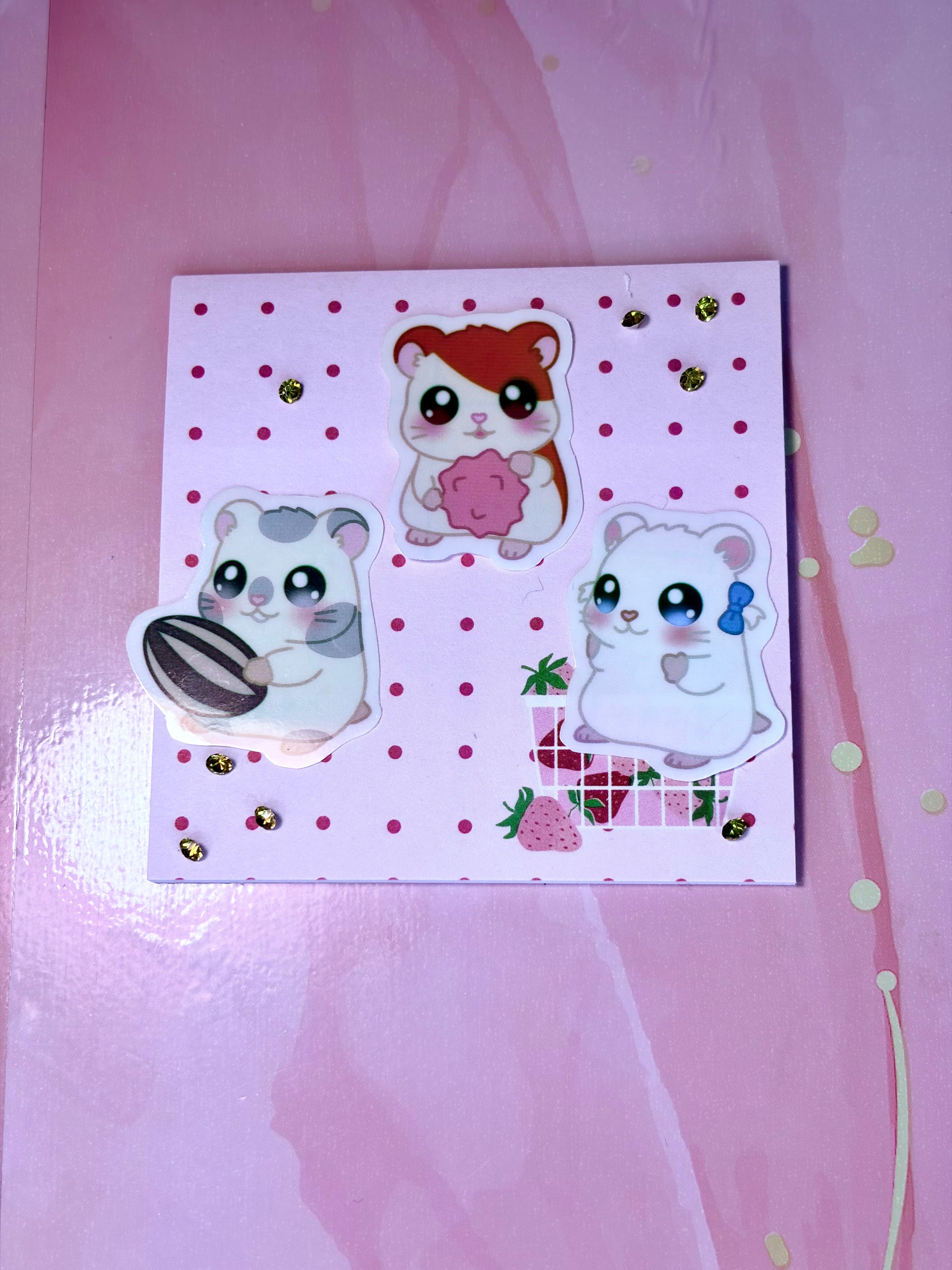 Sticker Collection Hamtaro 🐹